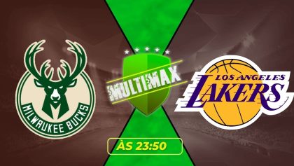 Assistir NBA Bucks x Lakers Futemax AO VIVO Online HD 09/01/2026 no celular e PC