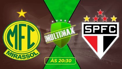 Assistir Mirassol x São Paulo Futemax AO VIVO Online HD 11/01/2026 no celular e PC