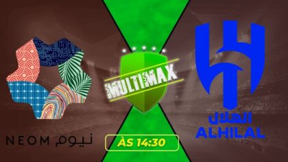 Assistir Neom x Al Hilal Futemax AO VIVO Online HD 18/01/2026 no celular e PC