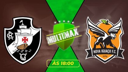 Assistir Vasco x Nova Iguaçu Futemax AO VIVO Online HD 18/01/2026 no celular e PC