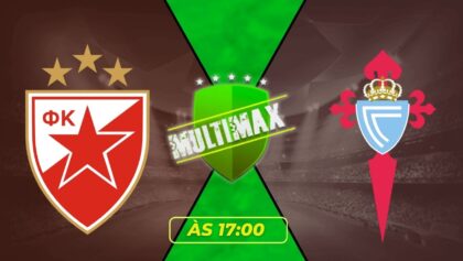 Assistir Crvena Zvezda x Celta de Vigo Futemax AO VIVO Online HD 29/01/2026 no celular e PC